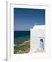 Coastal Church Mykonos Greece-null-Framed Art Print