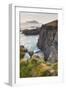 Coastal Cliffs, Godrevy Point, Nr St Ives, Cornwall, England-Paul Harris-Framed Photographic Print