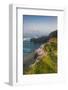 Coastal Cliffs, Godrevy Point, Nr St Ives, Cornwall, England-Paul Harris-Framed Photographic Print