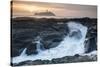 Coastal Cliffs, Godrevy Point, Nr St Ives, Cornwall, England-Paul Harris-Stretched Canvas