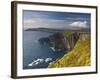 Coastal Cliffs Near Valentia Island, Co Kerry, Ireland-Doug Pearson-Framed Photographic Print