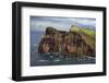 Coastal Cliffs, Ponta De Sao Lourenco, Madeira, March 2009-Radisics-Framed Photographic Print