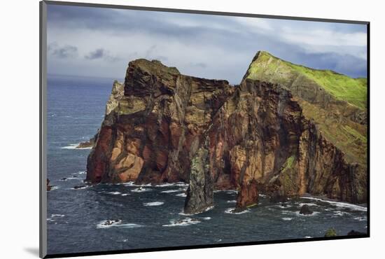 Coastal Cliffs, Ponta De Sao Lourenco, Madeira, March 2009-Radisics-Mounted Photographic Print