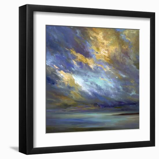 Coastal Clouds #30-Sheila Finch-Framed Art Print