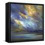 Coastal Clouds #30-Sheila Finch-Framed Stretched Canvas