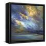 Coastal Clouds #30-Sheila Finch-Framed Stretched Canvas