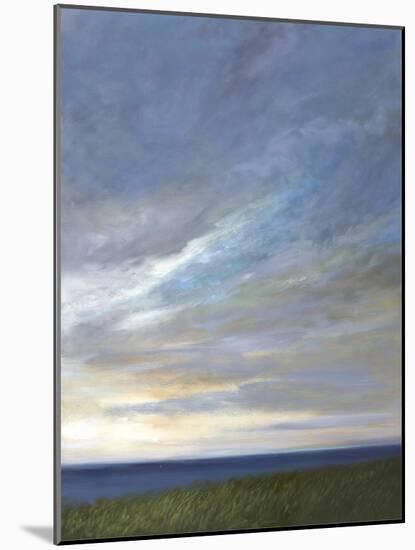 Coastal Clouds Diptych II-Sheila Finch-Mounted Premium Giclee Print