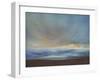 Coastal Clouds III-Sheila Finch-Framed Art Print