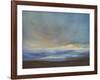 Coastal Clouds III-Sheila Finch-Framed Art Print