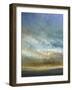 Coastal Clouds Triptych I-Sheila Finch-Framed Art Print