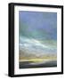 Coastal Clouds Triptych II-Sheila Finch-Framed Premium Giclee Print
