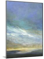 Coastal Clouds Triptych II-Sheila Finch-Mounted Art Print