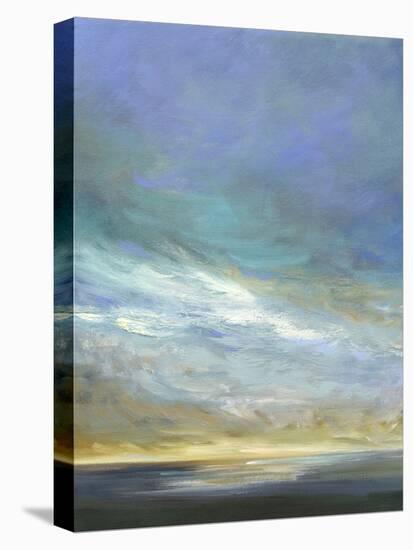 Coastal Clouds Triptych II-Sheila Finch-Stretched Canvas