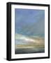 Coastal Clouds Triptych III-Sheila Finch-Framed Art Print