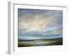 Coastal Clouds VI-Sheila Finch-Framed Art Print