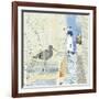 Coastal Collage - Light-Ken Hurd-Framed Giclee Print