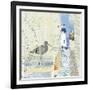 Coastal Collage - Light-Ken Hurd-Framed Giclee Print