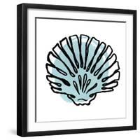 Coastal Contours I-Elizabeth Medley-Framed Art Print