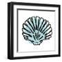 Coastal Contours I-Elizabeth Medley-Framed Art Print