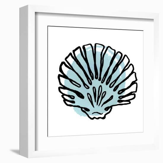 Coastal Contours I-Elizabeth Medley-Framed Art Print