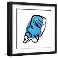 Coastal Contours III-Elizabeth Medley-Framed Art Print