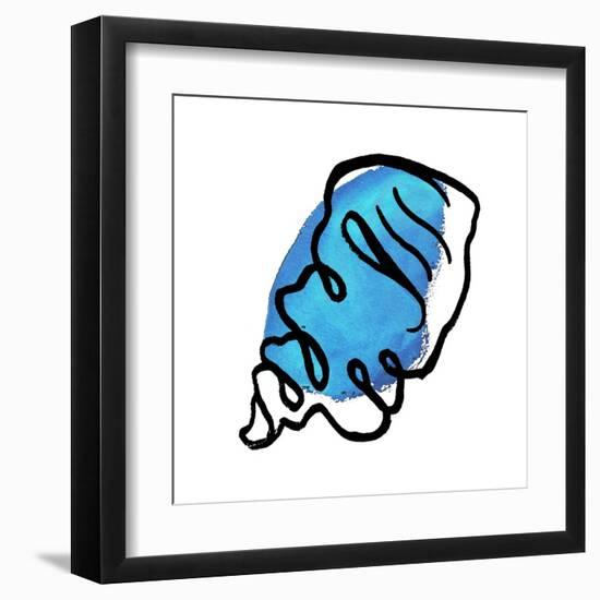 Coastal Contours III-Elizabeth Medley-Framed Art Print