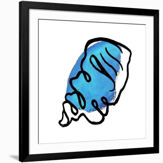 Coastal Contours III-Elizabeth Medley-Framed Art Print