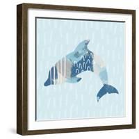 Coastal Cool III-Moira Hershey-Framed Art Print