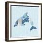 Coastal Cool III-Moira Hershey-Framed Art Print