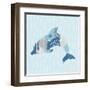 Coastal Cool III-Moira Hershey-Framed Art Print