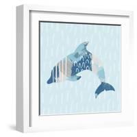 Coastal Cool III-Moira Hershey-Framed Art Print