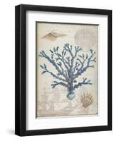 Coastal Coral 2-Lula Bijoux-Framed Art Print