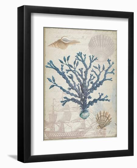 Coastal Coral 2-Lula Bijoux-Framed Art Print