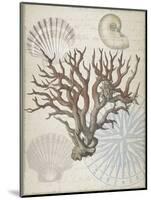 Coastal Coral-Lula Bijoux-Mounted Art Print