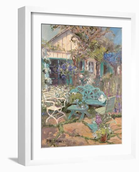 Coastal Cottage-Allayn Stevens-Framed Art Print