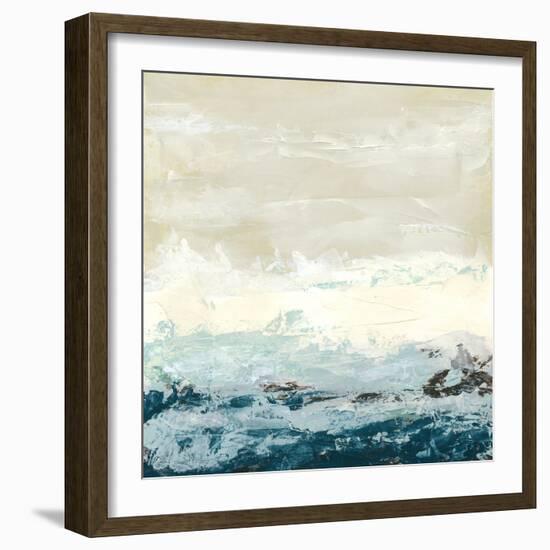 Coastal Currents I-Erica J. Vess-Framed Art Print