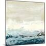 Coastal Currents I-Erica J. Vess-Mounted Premium Giclee Print