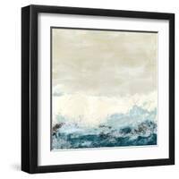 Coastal Currents II-Erica J. Vess-Framed Art Print