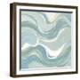 Coastal Curvilinear II-Lanie Loreth-Framed Art Print