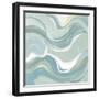 Coastal Curvilinear II-Lanie Loreth-Framed Art Print