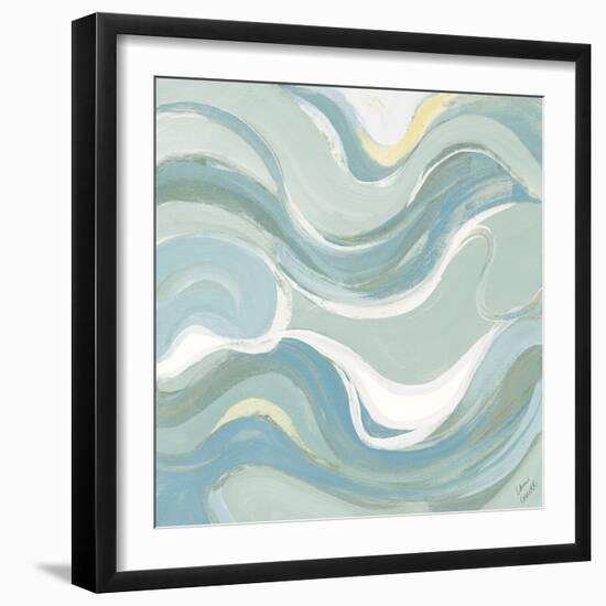 Coastal Curvilinear II-Lanie Loreth-Framed Premium Giclee Print