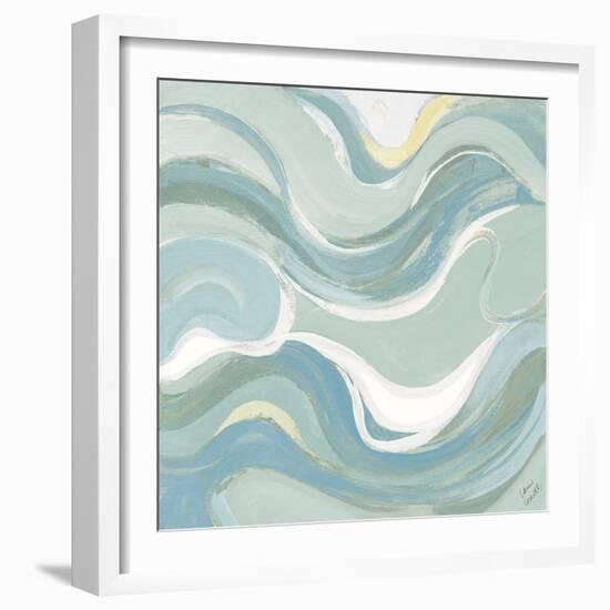 Coastal Curvilinear II-Lanie Loreth-Framed Premium Giclee Print