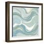 Coastal Curvilinear II-Lanie Loreth-Framed Art Print