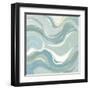 Coastal Curvilinear II-Lanie Loreth-Framed Art Print