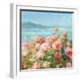 Coastal Dahlias II-Danhui Nai-Framed Art Print