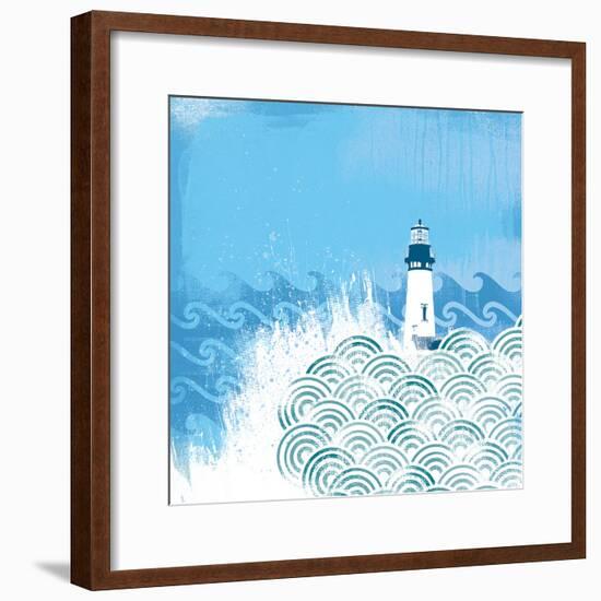 Coastal Days I-Ken Hurd-Framed Giclee Print