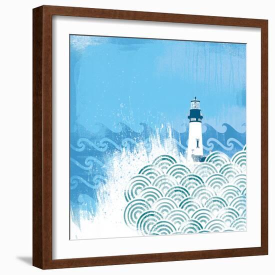 Coastal Days I-Ken Hurd-Framed Giclee Print