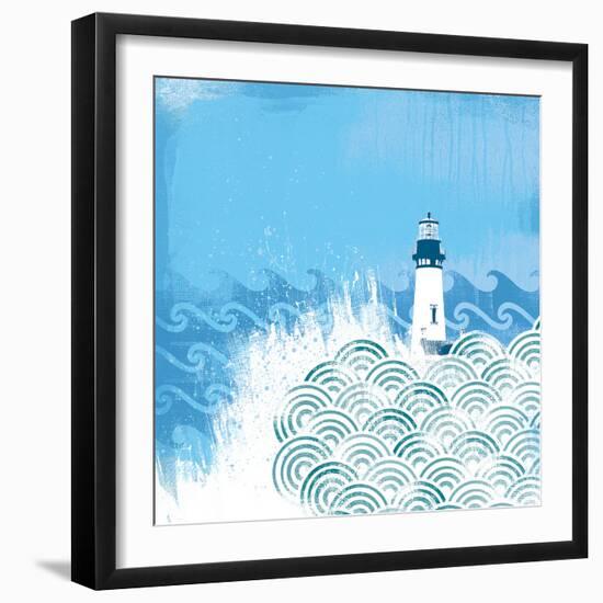 Coastal Days I-Ken Hurd-Framed Giclee Print