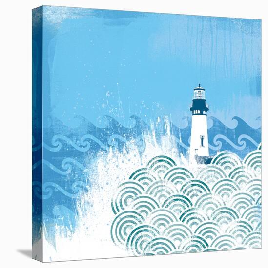 Coastal Days I-Ken Hurd-Stretched Canvas