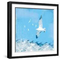 Coastal Days II-Ken Hurd-Framed Giclee Print